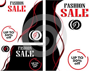 Advertising poster for sale. Background for the site.